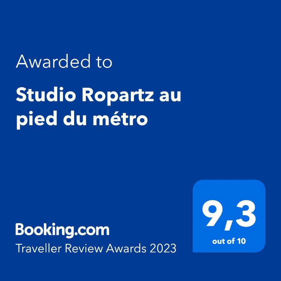 Studio Ropartz Au Pied Du Metro 렌 외부 사진